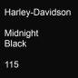 Preview: Harley-Davidson, Midnight Black, 115.